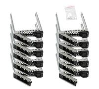 Heretom Lot de 10 Disque Dur Plateau 2,5" DXD9H 0DXD9H Caddy Disque Dur