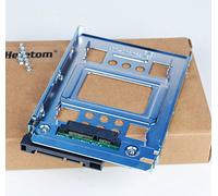 Heretom Lot de 2 Adaptateur Convertisseur PCB 2,5" vers 3,5" 654540-001 | Adaptateur 2.5"/6,3cm vers 3.5"/8,9cm Caddy Disque Dur Adapter 654540 SASSATASSD pour Serveur HP Gen8 Gen9 Gen10 DL380 ML350
