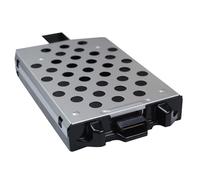 Heretom Lot de 2 boîtiers de disque dur SATA avec connecteur de câble pour Panasonic ToughBook CF-19 2,5" Noir