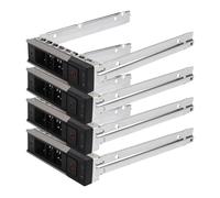 Heretom Lot de 4 Caddy Disque Dur 3,5" X7K8W 0X7K8W Tiroir Disque Dur 3,5" | Tiroir à échange à chaud 3,5" Y796F (Tray Caddy) Compatible Serveur Dell PowerEdge R740 R640 R750 R760 Gen14 Gen15 Gen16