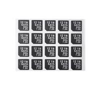 Heretom Lot de 40 autocollants de capacité pour Dell DXD9H et X7K8W 14ème génération (12 To SATA 6 Go 7,2 K, SATA)