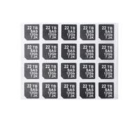 Heretom Lot de 40 autocollants de capacité pour Dell DXD9H et X7K8W 14ème génération (22 To SAS 12 Go 7,2 K, SAS)