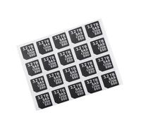 Heretom Lot de 40 autocollants de capacité pour Dell DXD9H et X7K8W 14ème génération (3.84T SAS 12 Go SSD, SAS)