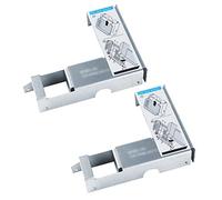 Heretom (Pack 2u.) 9W8C4 Y004G G302D X968D 2,5" à 3,5" Disque Dur Plateau Caddie Adaptateur Convertisseur Compatible pour X7K8W Y796F F238F KG1CH F9541 651314-001 HDD Tray Caddy