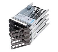 Heretom Plateau de disque dur 3,5" avec adaptateur pour disque dur 2,5" compatible avec serveurs Dell PowerEdge R430 T430 R530 T630 R730 R930 R420 T420 R520 T620 R720 R410 R415 T410 555 10 R5. 15 T610