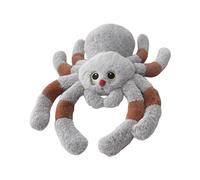 Herfair Peluche araignée - Joli coussin de lancer - Cadeau pour adultes et enfants - Halloween (30 cm)