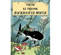 HERGE Les Aventures de Tintin: Le Tresor de Rackham le Rouge 27.5" x 19.5" Poster contemporain Multicolore