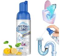 Herios Nettoyeur de canalisations en mousse - Nettoyant moussant pour canalisations, évier et canalisations puissant, déboucheur liquide pour canalisations de cuisine, éviers, baignoires (1 pièce)
