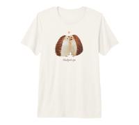 Hérisson à l'aquarelle - Mignon hérisson câlin Amour et amitié T-Shirt Haut de Gamme