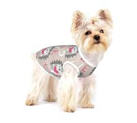Hérisson avec Un cœur d'amour,T-Shirt sans Manches en Coton pour Animaux de Compagnie, Gilet Respirant, Extensible et Doux,L