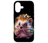 Hérisson Boho Woodland Animal Festive Aquarelle Coque pour iPhone 17