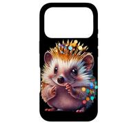 Hérisson Boho Woodland Animal Festive Aquarelle Coque pour iPhone 17 Pro