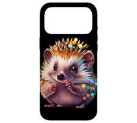 Hérisson Boho Woodland Animal Festive Aquarelle Coque pour iPhone 17 Pro Max