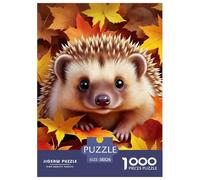 hérisson, Casse-tête De 1000 Pièces, Excellent pour La Concentration Et La Patience, Idéal comme Souvenir Ou Décoration, À Partir De 8 Ans, 38x26cm/1000pcs