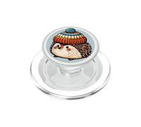 Hérisson dans Un Chapeau à Pompon Animal Amusant pour Les Amoureux des Animaux PopSockets PopGrip pour MagSafe
