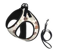 Hérisson des prés,Harnais pour Animaux de Compagnie, Harnais réfléchissant réglable pour Chien,M