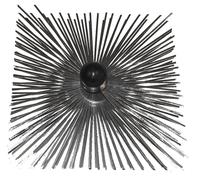 Hérisson en acier carré pour conduits maçonnés et poteries 250 x 250 mm PROGALVA 1609