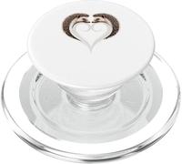 Hérisson En Forme de Cœur Hérissons PopSockets PopGrip pour MagSafe