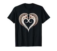 Hérisson En Forme de Cœur Hérissons T-Shirt