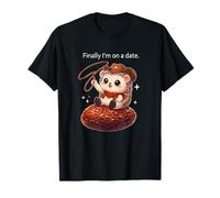 Hérisson Finally I'm on a Date drôle Kawaii Anime Mignon T-Shirt