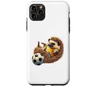 Hérisson Joueur de Football Animal Fan de Football Coque pour iPhone 11 Pro Max