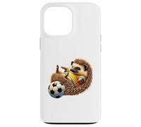 Hérisson Joueur de Football Animal Fan de Football Coque pour iPhone 13 Pro Max