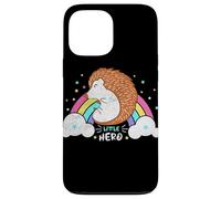 Hérisson Little Colorful Rainbow Forest Star Animal Graphic Coque pour iPhone 13 Pro Max