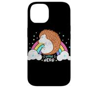 Hérisson Little Colorful Rainbow Forest Star Animal Graphic Coque pour iPhone 14