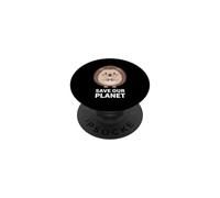 Hérisson Mignon pour la Conservation de la Nature, Sauvez la planète pour Hommes, Femmes, Enfants PopSockets PopGrip Adhésif