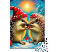 hérisson Puzzle 1000 Pièces Educa Jouet en Bois Cadeau Unique De l'art De La Décoration Jeu Éduchatif Challenge Toy Adultes & Enfants des 14 Ans 1000pcs (75x50cm)