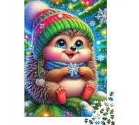 hérisson Puzzle 1000 Pièces Educa Jouet en Bois Cadeau Unique De l'art De La Décoration Jeu Éduchatif Challenge Toy Adultes & Enfants des 14 Ans 1000pcs (75x50cm)