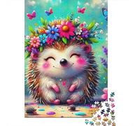 hérisson Puzzle 1000 Pièces Educa Jouet en Bois Cadeau Unique Décoration Intérieure Jeu Éduchatif Challenge Toy Adultes & Enfants des 14 Ans 1000pcs (75x50cm)