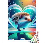 hérisson Puzzle 1000 Pièces Educa Jouet en Bois Divertissement Créatif De l'art De La Décoration Jeu Éduchatif Challenge Toy Adultes & Enfants des 14 Ans 1000pcs (75x50cm)