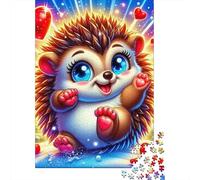 hérisson Puzzle 1000 Pièces Educa Jouet en Bois Divertissement Créatif Décoration Intérieure Jeu Éduchatif Challenge Toy Adultes & Enfants des 14 Ans 1000pcs (75x50cm)