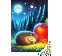 hérisson Puzzle 1000 Pièces Educa Jouet en Bois Divertissement Créatif Décoration Intérieure Jeu Éduchatif Challenge Toy Adultes Et Enfants À Partir De 14 Ans 1000pcs (75x50cm)