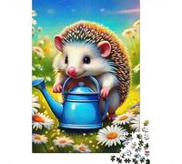 hérisson Puzzle 1000 Pièces Educa Jouet en Bois Jeu D'Intelligence Décoration Intérieure Jeu Éduchatif Challenge Toy Adultes & Enfants des 14 Ans 1000pcs (75x50cm)