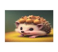 Hérisson Puzzle en Bois 1000 Pièces pour Adultes Et EnfFourmis, Puzzles Impossible, Jeu De Patience Coloré, À Partir De 12 Ans (75×50cm)