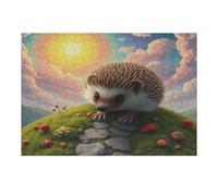 Hérisson Puzzles 300 Pièces pour Adultes Difficile Artistique Educa Relaxation Jeu De Réflexion Décoration Intérieure Famille 300 PCS