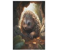 Hérisson Puzzles en Bois Adultes Et Adolescents 1000 Pieces EnfFourmis Puzzle Décoration Mur Moderne Art Jouets Cadeau IntéressFourmis 78×53cm