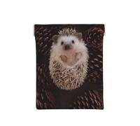 Hérisson, Sac de Rangement pour Femmes, Portefeuille supérieur à Presser, Petit Porte-Monnaie, Pochette de Changement