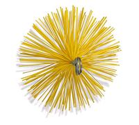 Hérisson synthétique pour ramonage conduits gainés | Diamètre 200 mm | Embout acier fileté M12*1,75mm | Cheminées, chaudières, poêles, canalisations, gouttières | Kibros 4ESS20b