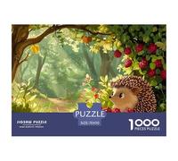 hérisson1000 Pièces PuzzleAnimaux pour Adultes De Jeu pour Adultes Parfaitpourla Détente Del'art DeLaDécoRation 70x50cm/1000pcs