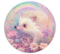 hérisson1000 Pièces Puzzles pour Adultes Et Enfants AnimauxPuzzle Rond, Puzzle Familial, Pression Réduite, Jouets Éduchatifs, Difficile, Impossible1000pcs (67.5x67.5cm)