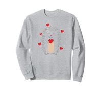 Hérissons avec cœurs Sweatshirt