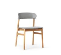 Normann Copenhagen Chaise Herit - Synergy gris - Chêne