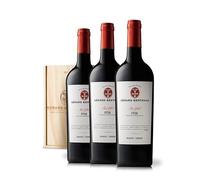 Héritage "An 990" rouge Fitou 2023 - Coffret Bois 3 Bouteilles