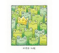 Heritage Crafts Kit de broderie au point de croix - Kiss Me - Aida 14 fils