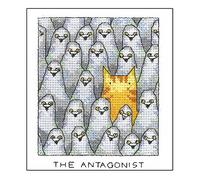 Heritage Crafts Simply Heritage Cross Stitch Kit - The Antagonist