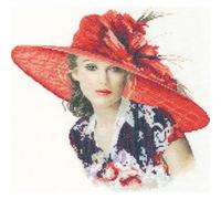 Heritage JLVI1127-A Kit de broderie au point de croix Motif victoria A 23,5 x 21,5 cm