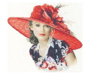 Heritage JLVI1127-A Kit de broderie au point de croix Motif victoria A 23,5 x 21,5 cm